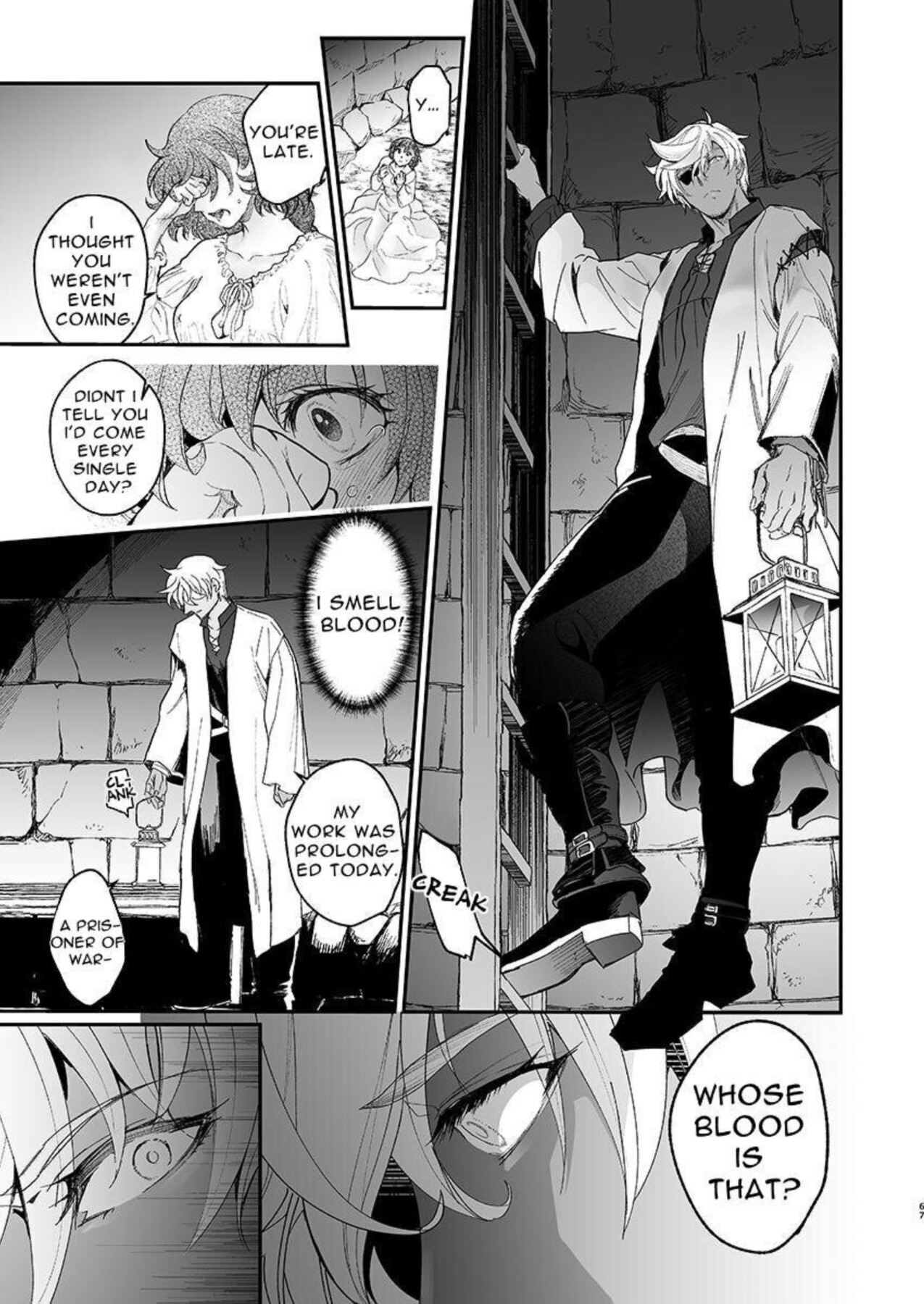 Hentai Manga Comic-The Condemned Wise Woman and The Loathsome Prince Who Adores Her・First Part-Read-64